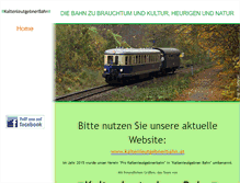 Tablet Screenshot of pro-kaltenleutgebnerbahn.at